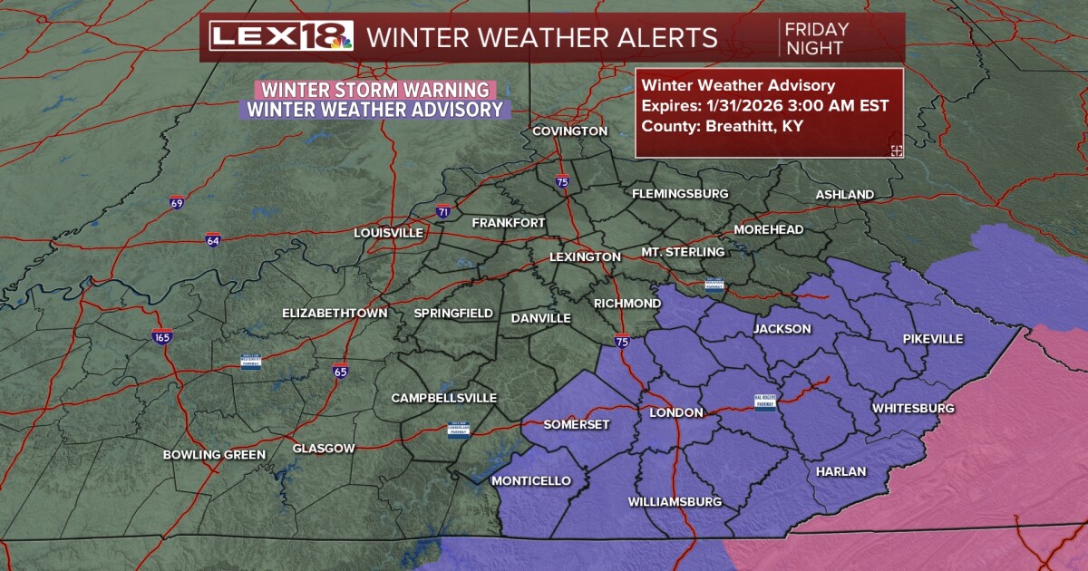 Snow Showers Start the Weekend