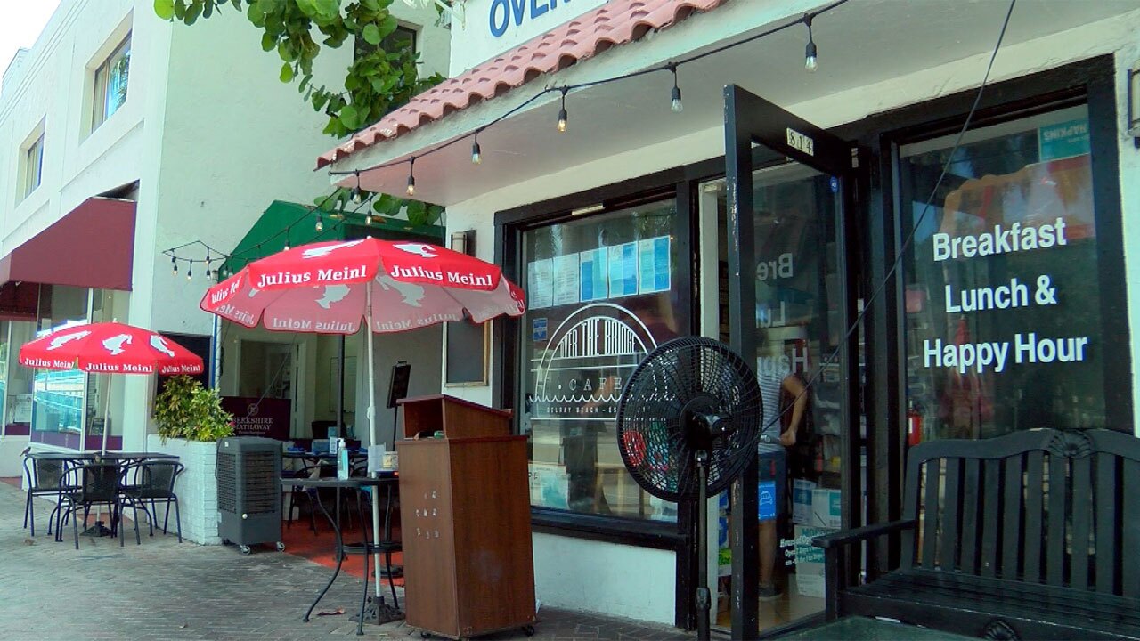 Over The Bridge Cafe in Delray Beach