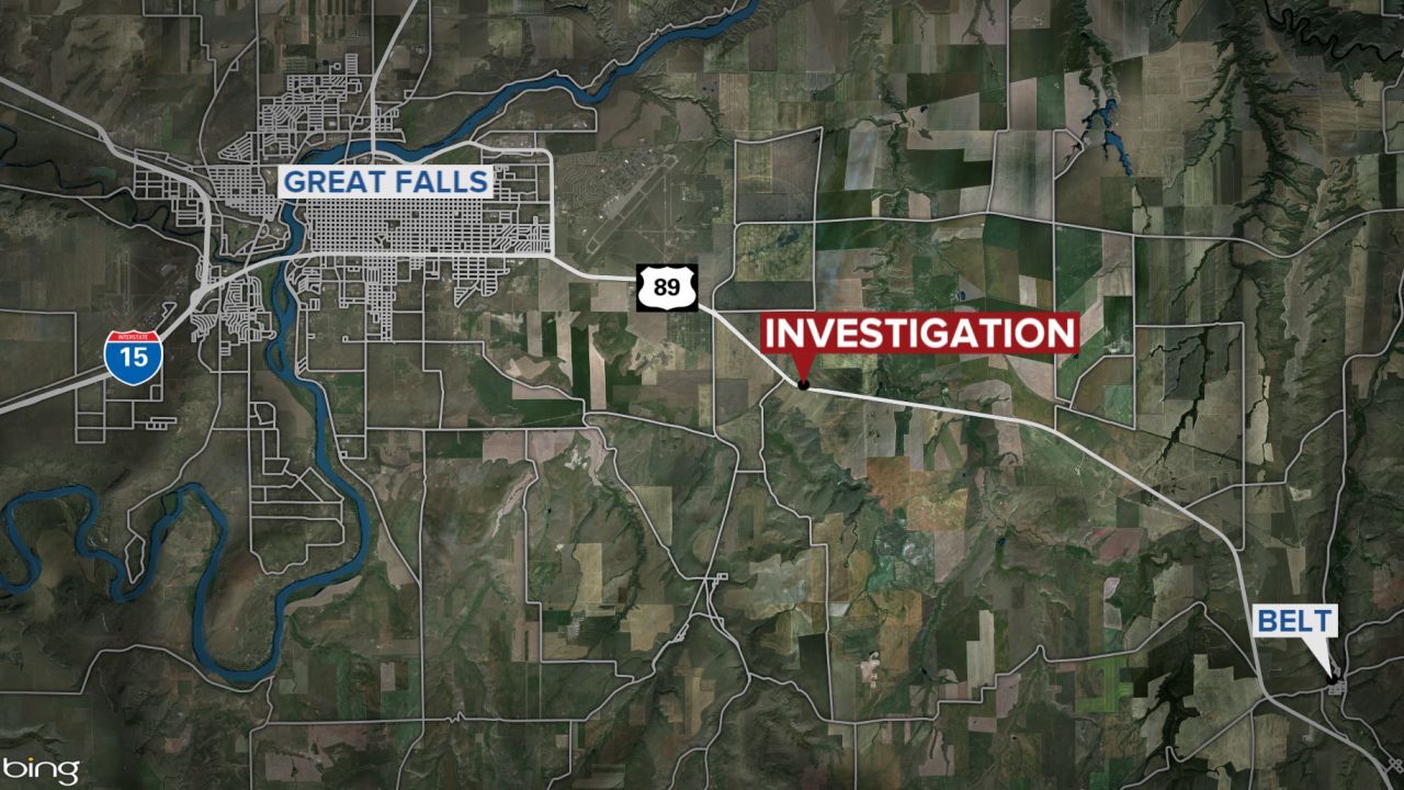 Deputies responded to 8535 US Highway 89 several miles east of Great Falls for a report of a deceased man.