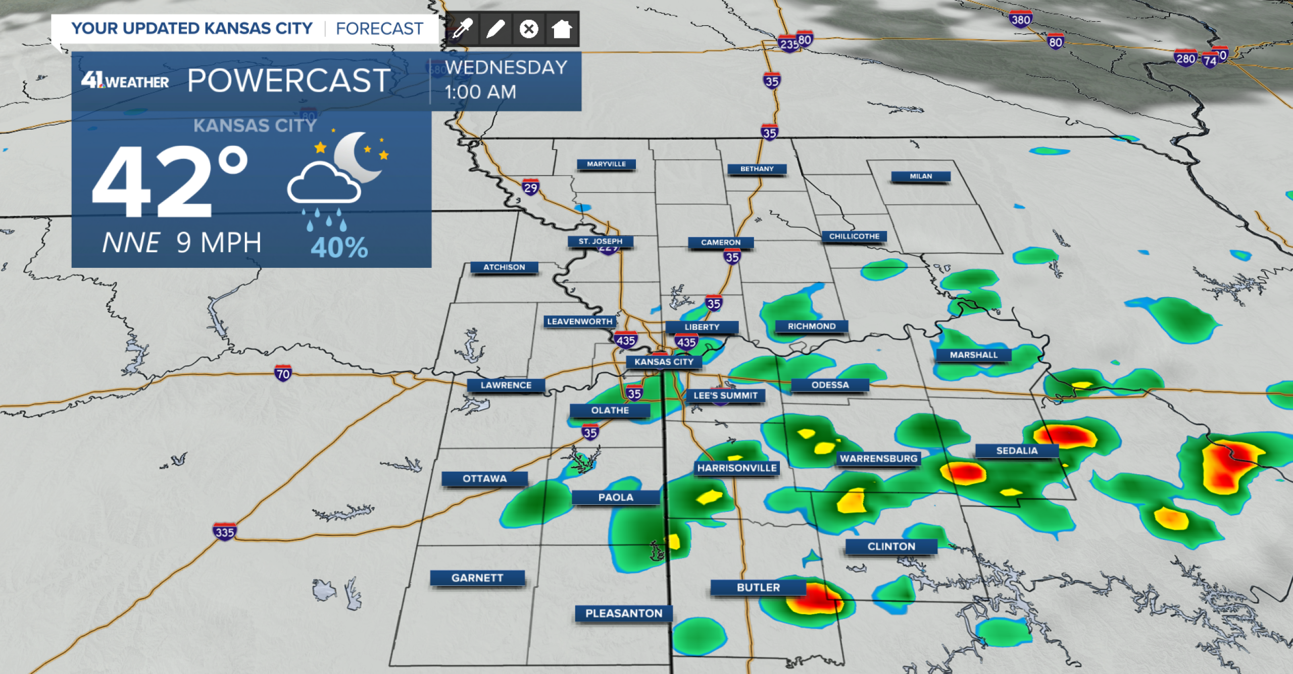 KSHB 41 Weather Blog | 7 days, 3 severe storm chances