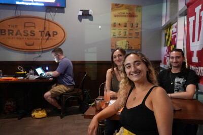 Regulars at The Brass Tap show up for one final trivia night