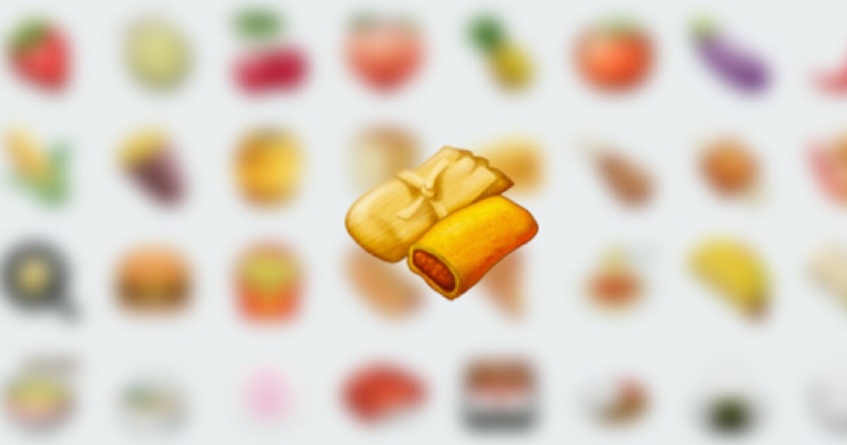 Tamale emoji finally coming to smartphones as part of new update