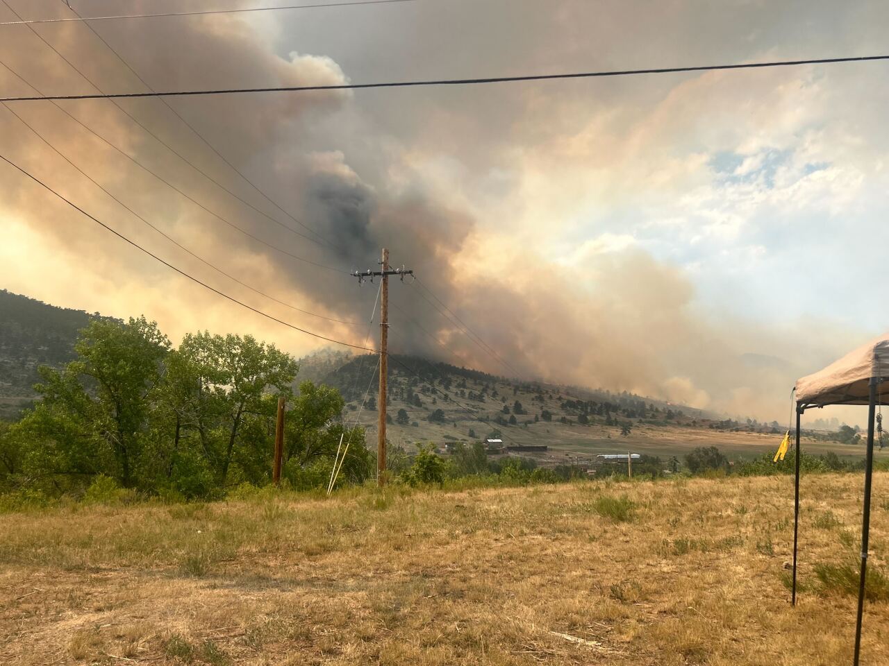 Alexander Mountain Fire July 30 2024