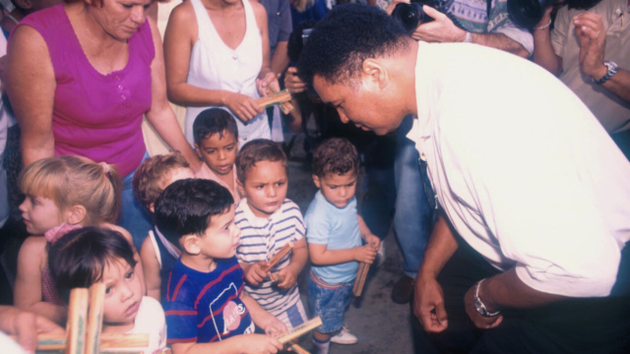 Muhammad Ali through the years