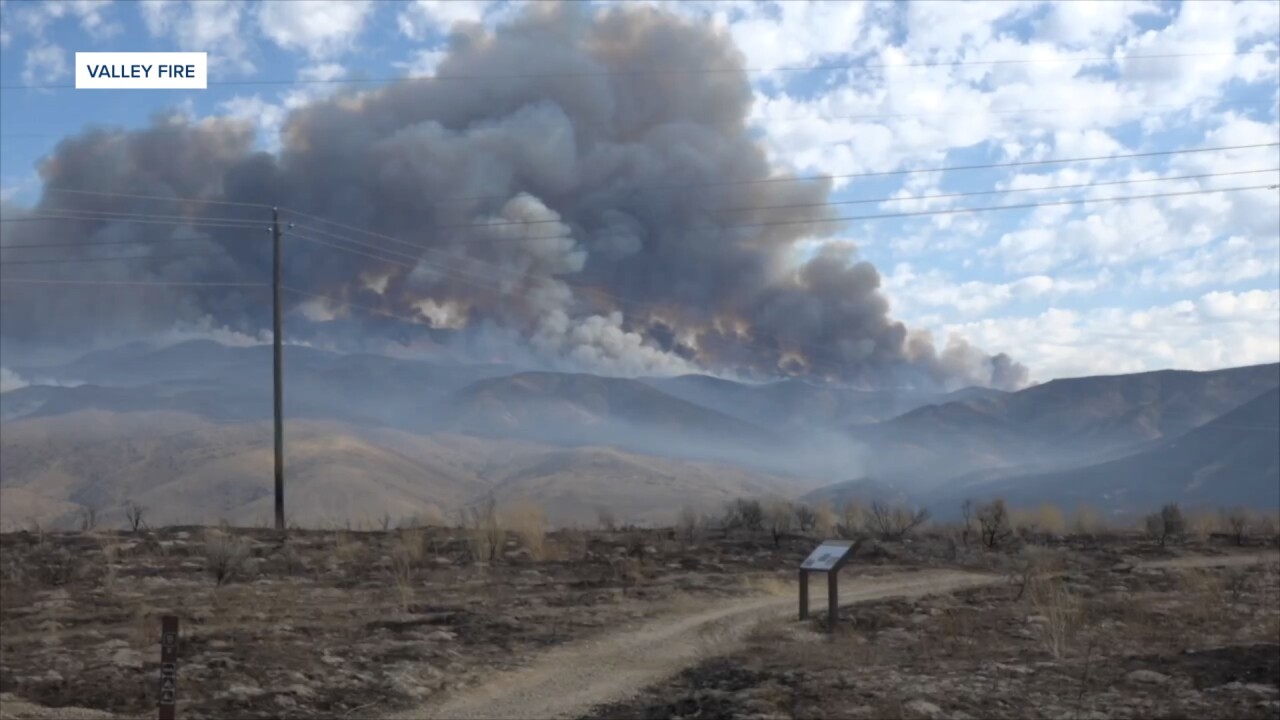 The Valley Fire burned in the Boise Foothills last October