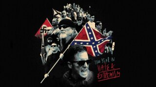 The Southern Poverty Law Center's "Year in Hate" cover.