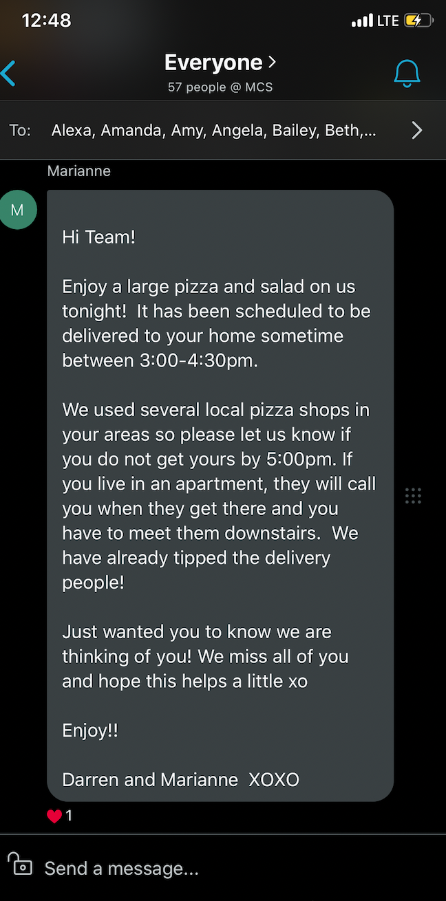 Michael Christopher Salon text