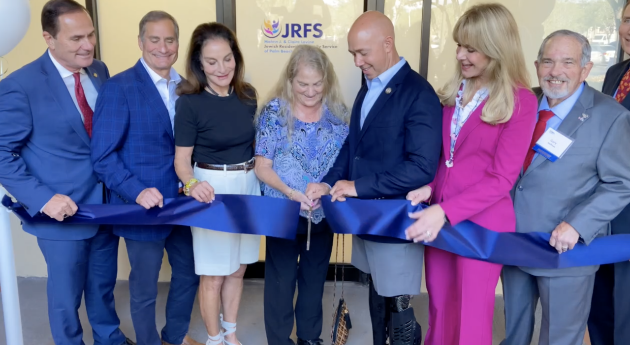 The Alpert Jewish Family Service held a ribbon cutting ceremony Thursday morning at their new Center for Belonging and Wellbeing Oct 5 2023.png