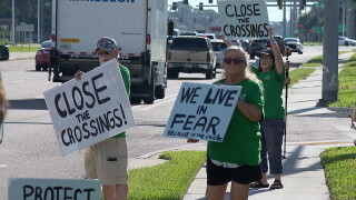 The Crossing Protest