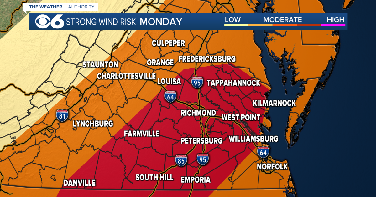 Enhanced severe storm threat Monday