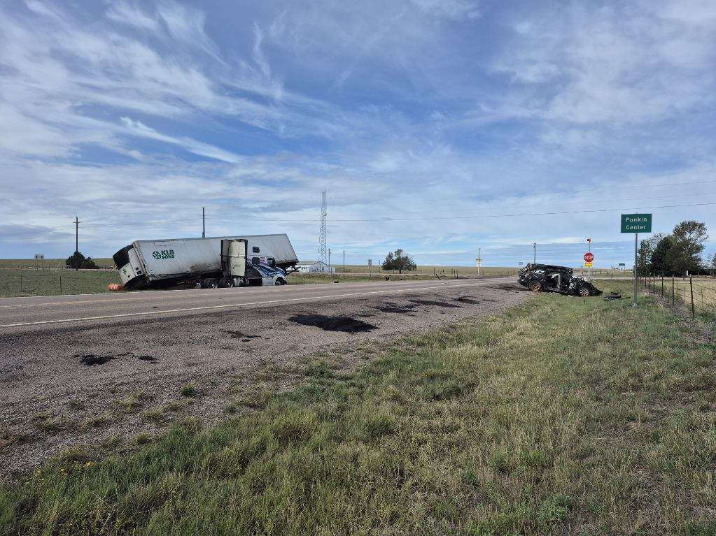 Two-vehicle crash on Highway 71 in Lincoln County ends with one fatality, Colorado State Patrol says.jpg