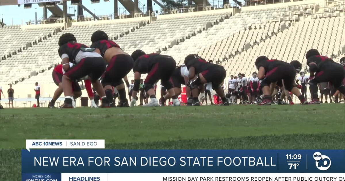 Aztec Weather SDSU Aztecs open PAC-12 era at Snapdragon Stadium