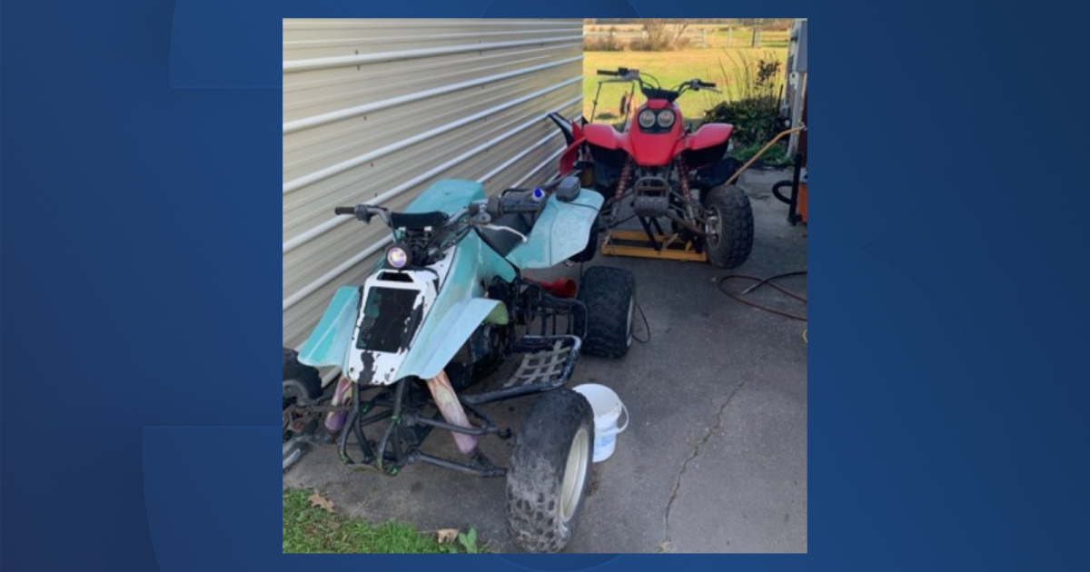Police searching for 2 ATVs stolen from Virginia Beach man's backyard