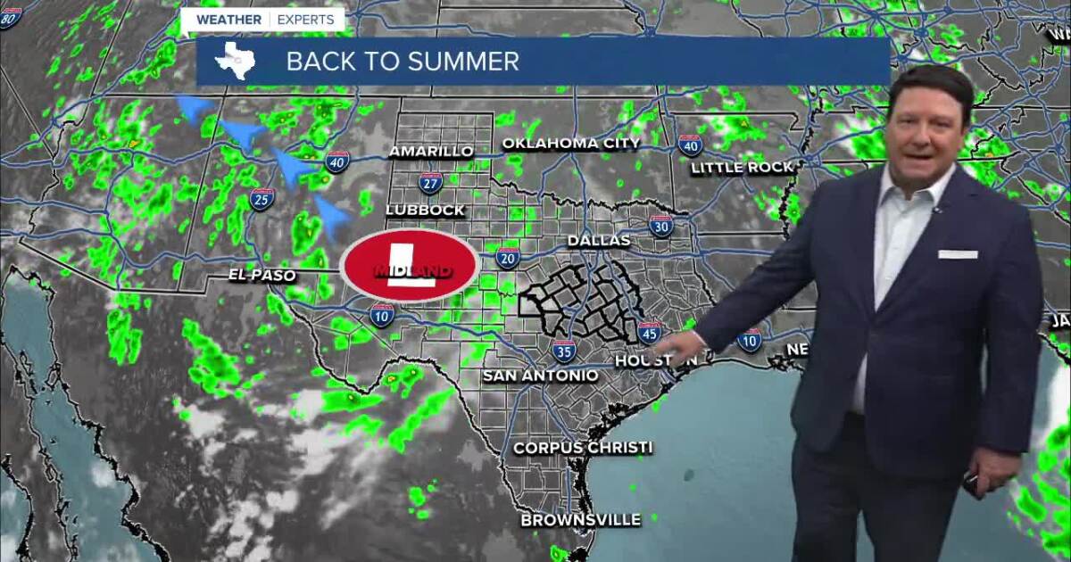 Summer weather returns this weekend