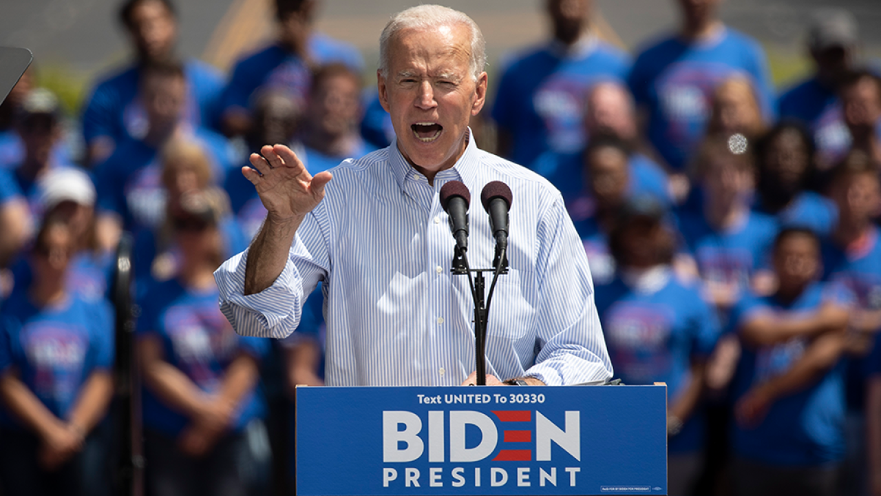 Presidential Candidate Joe Biden
