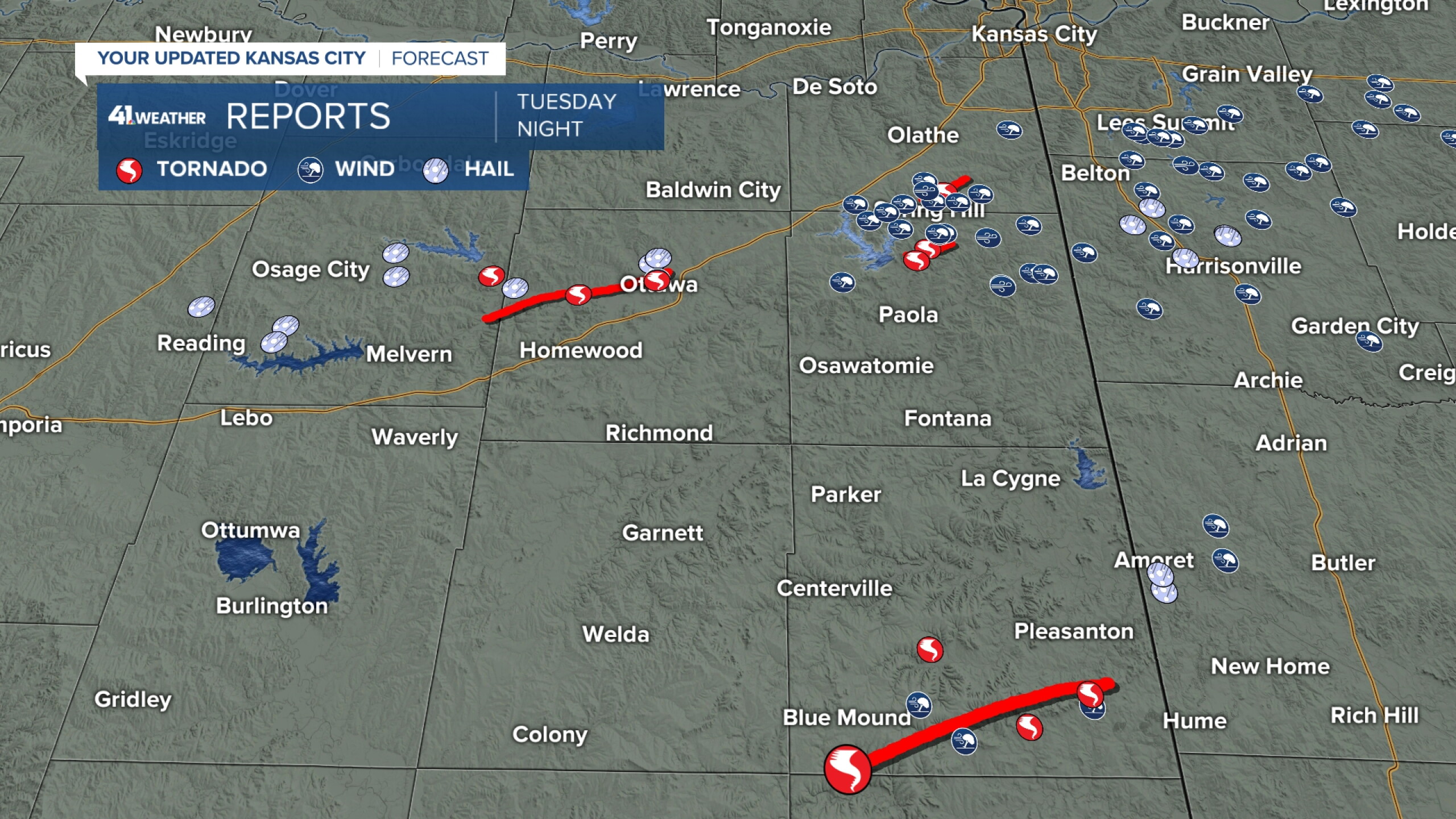 KSHB 41 Weather Blog | Update on 3 more severe weather threats