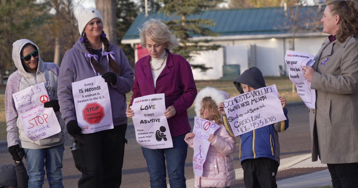 Great Falls YWCA hosts walk to raise awareness of domestic violence