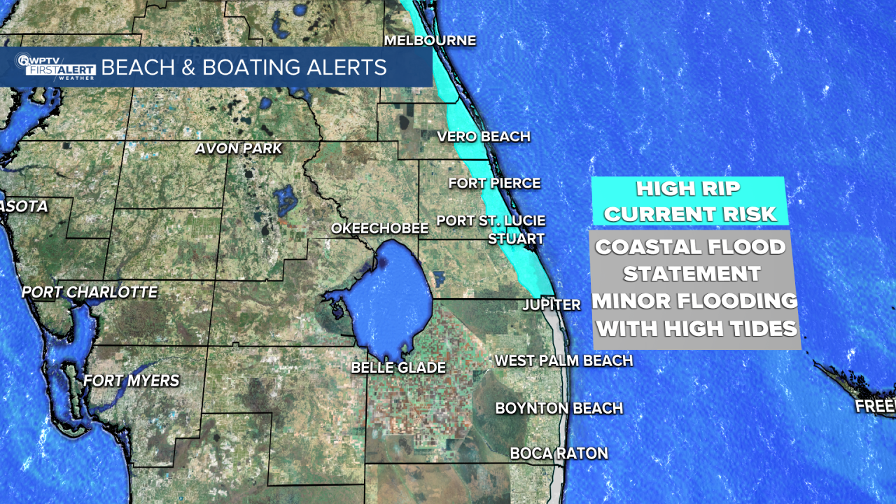Boating alerts Oct. 20, 2025