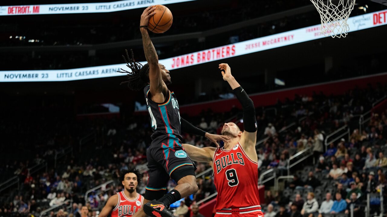 Bulls Pistons Basketball