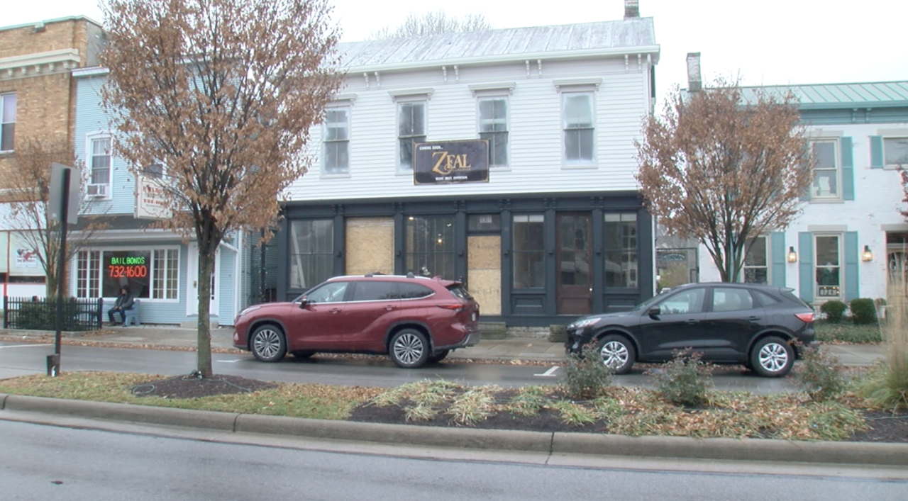 Karl Hoerner's tavern on Main Street in Batavia that Courtney and Adam Huber are renovating.