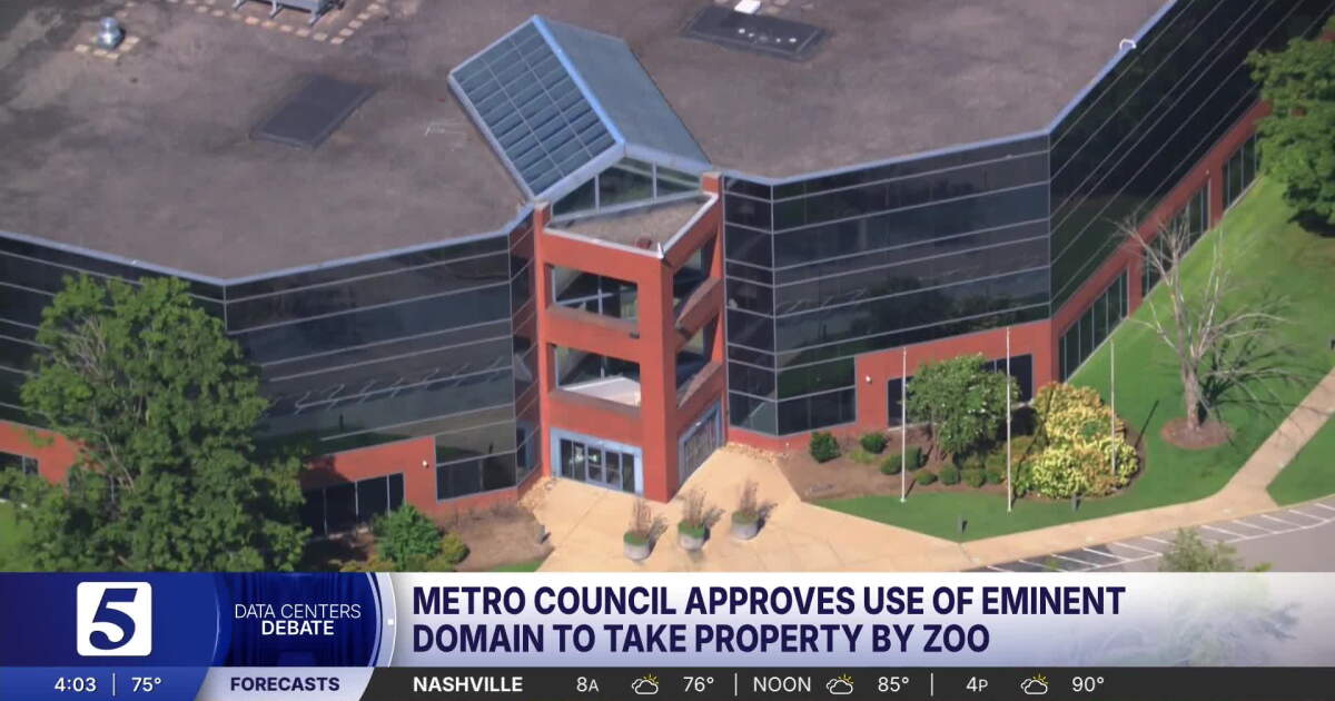Metro Council approves eminent domain to acquire land near Nashville Zoo ...