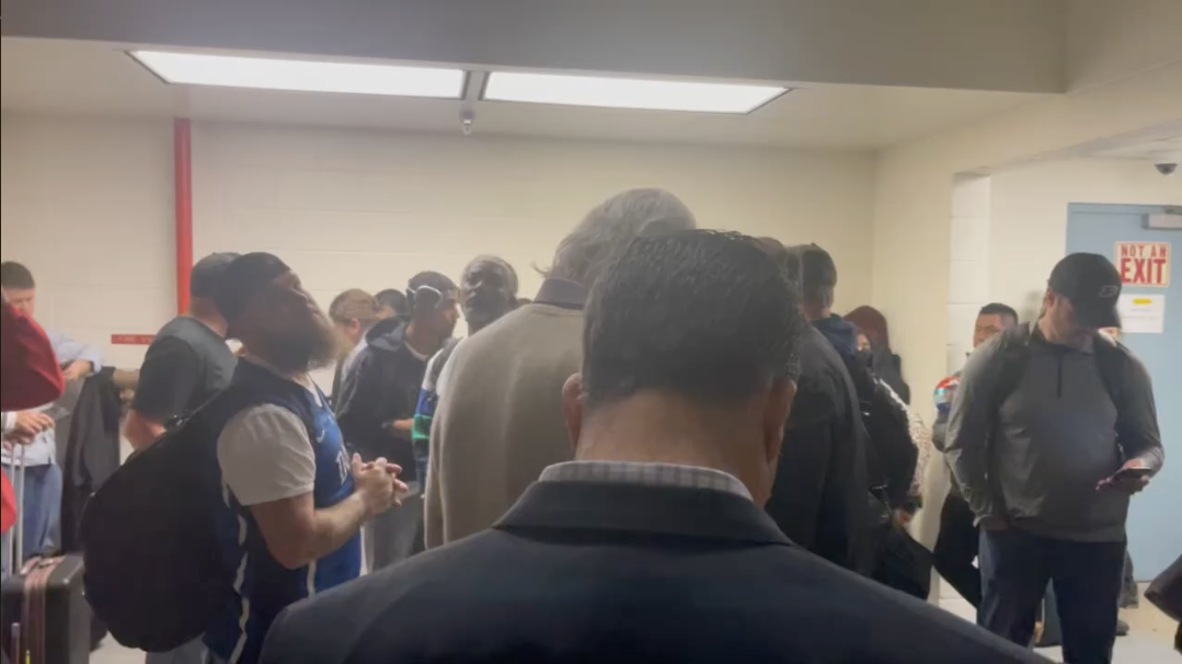 Airport shelter in place