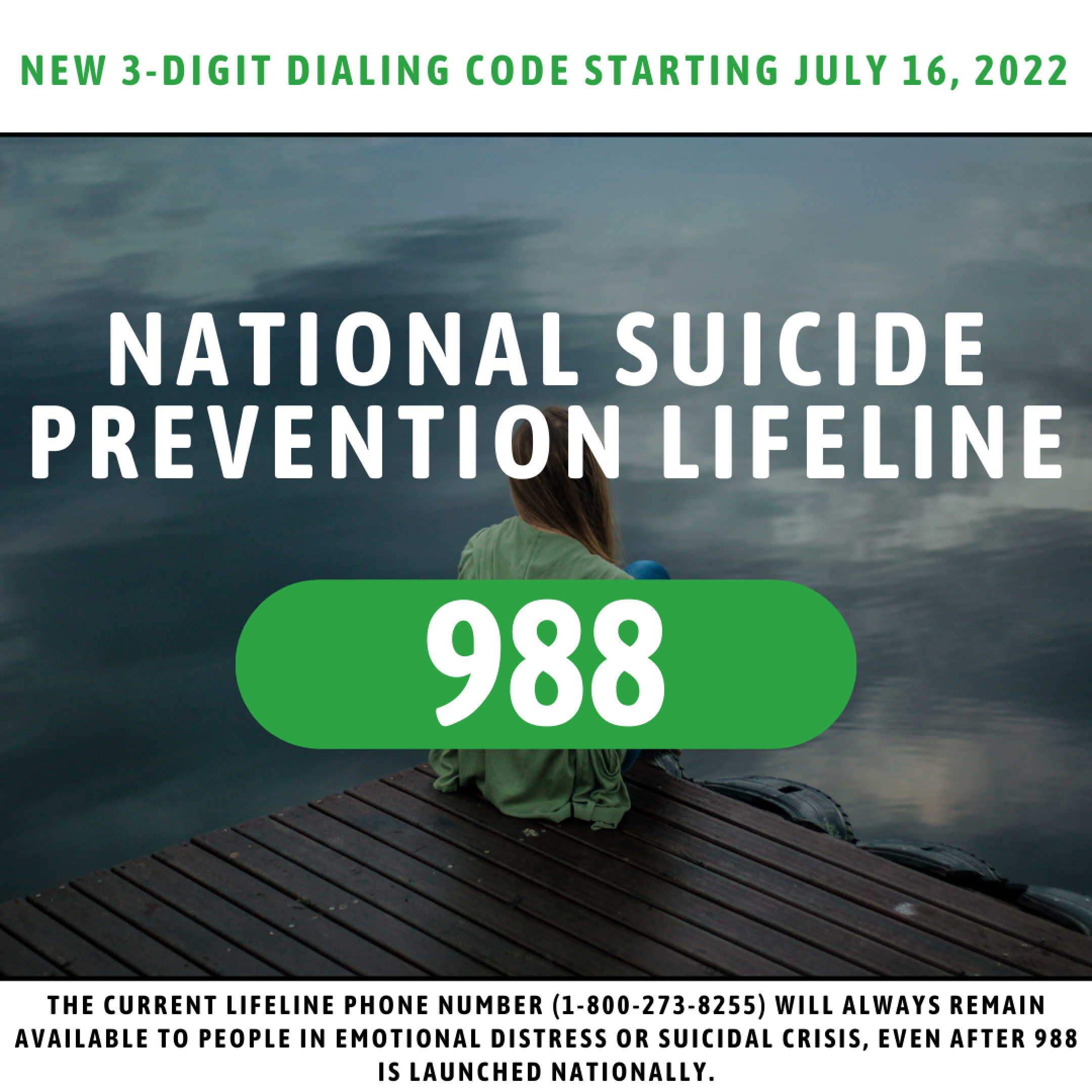 988 launches Saturday as new suicide prevention hotline