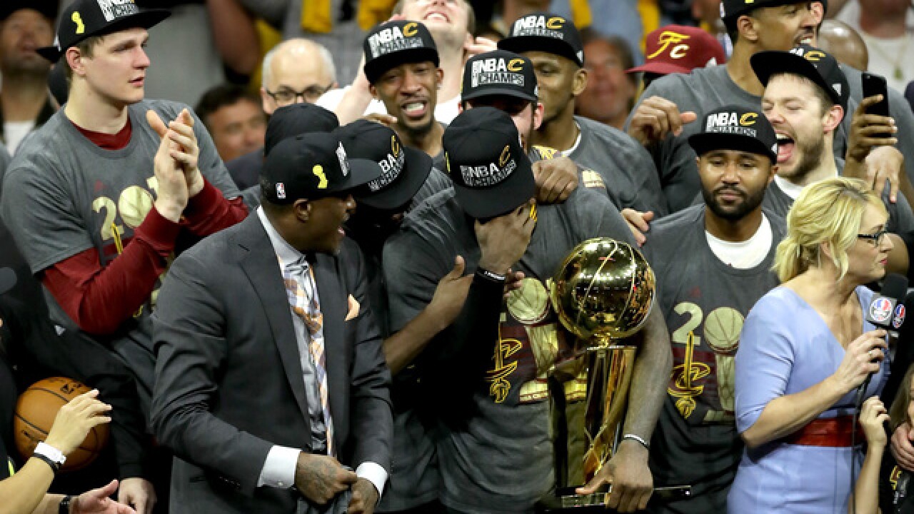 PHOTOS: Cavs win the 2016 NBA Finals