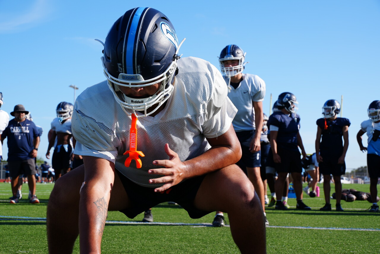Carroll football center