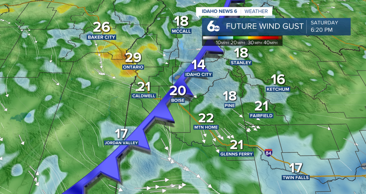 Future wind gusts