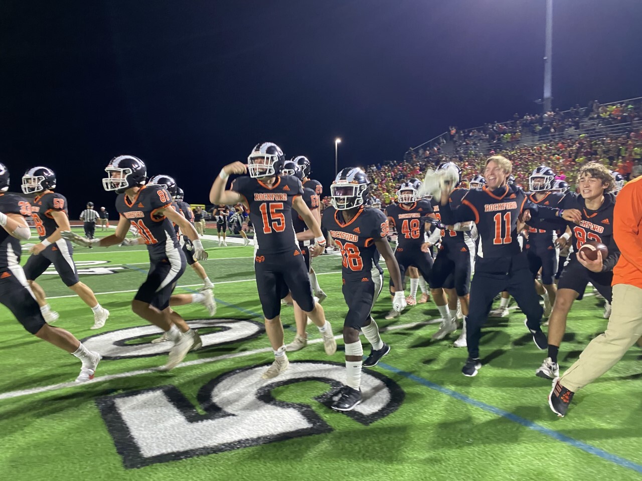 Rockford 21, Hudsonville 16