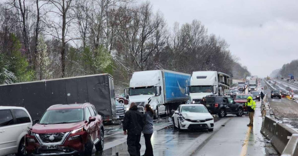 I-75 northbound near 25-mile marker reopens after crash involving 16 ...