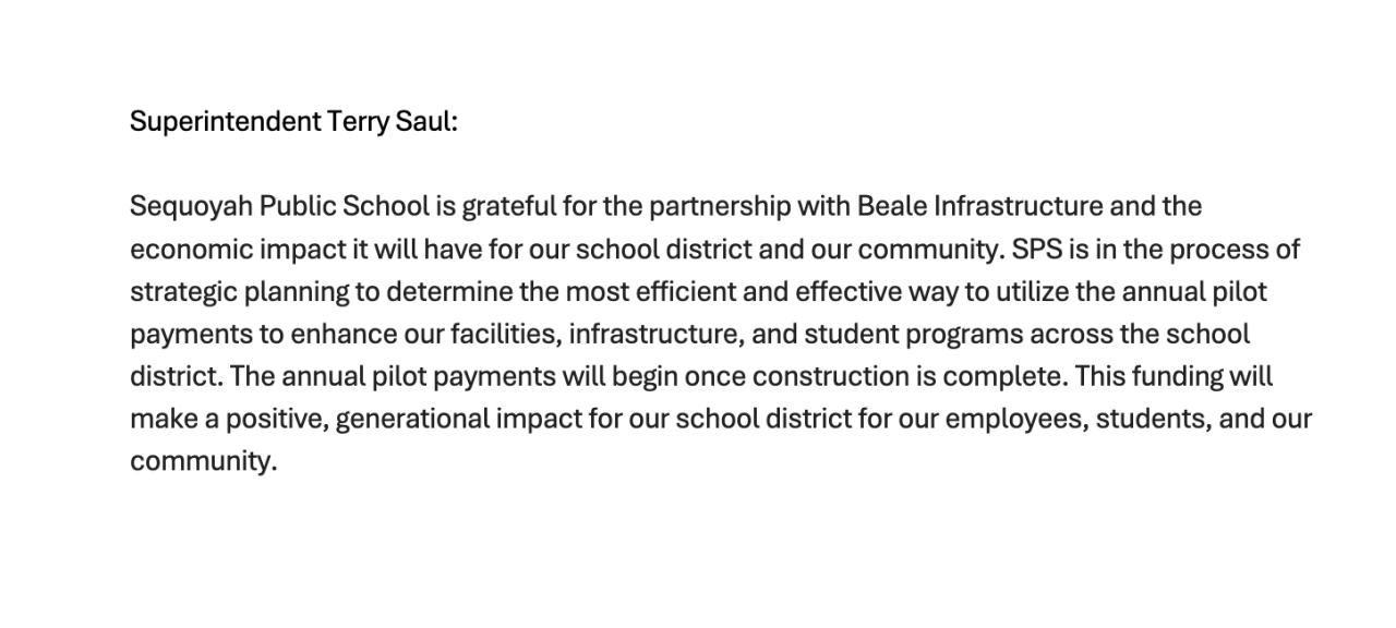 SPS Statement