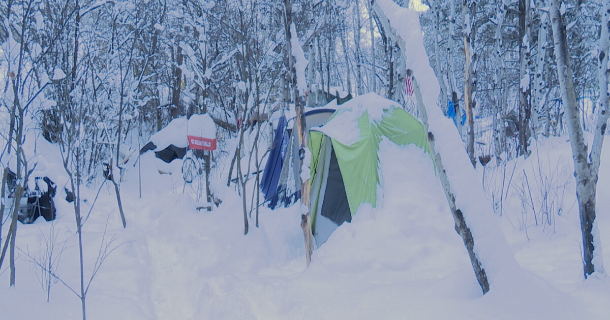 Snow buries Oro Fino Gulch homeless camp as residents vacate the area - Vimarsana News