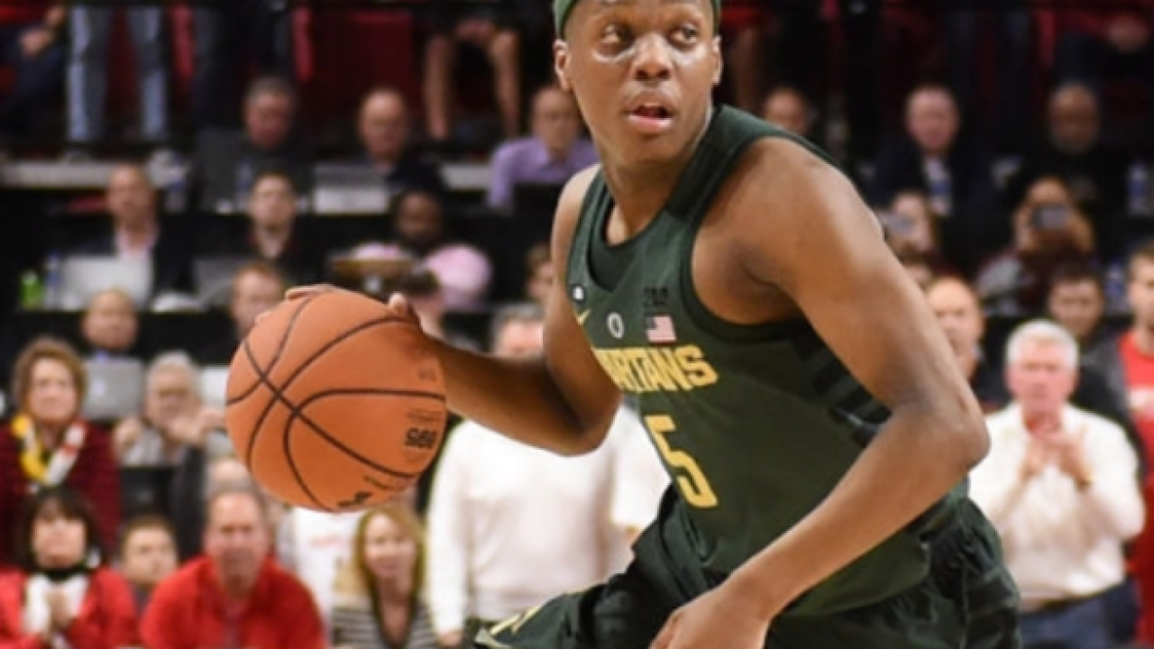 No. 2 Michigan State beats Wisconsin, wraps up Big Ten title