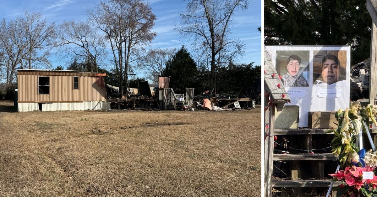 Community shows support after deadly fire house fire in Perquimans Co.