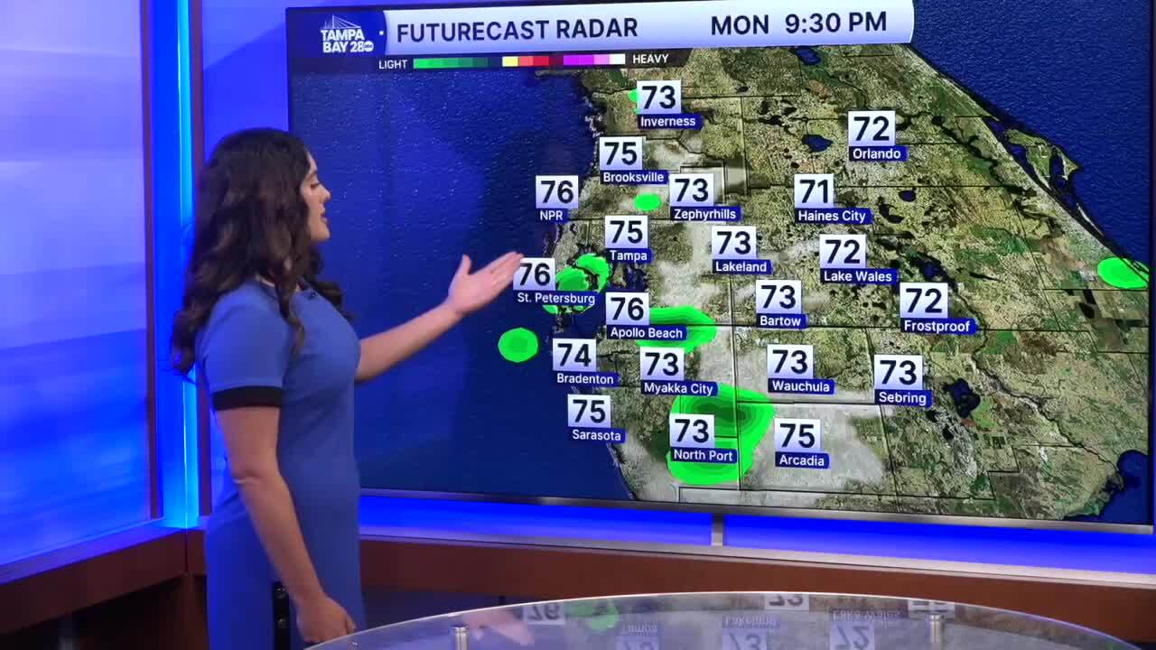 Afternoon forecast story May 4