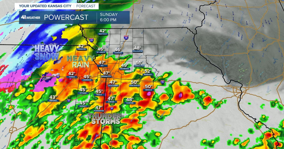 Weather Blog: Severe weather threat to snow threat