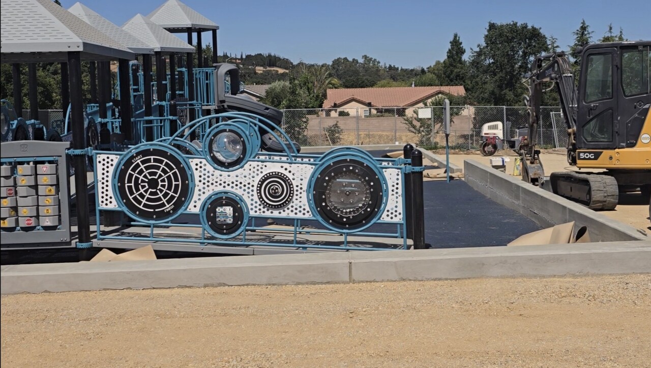 New Play Structure at Virginia Beach Elementary School