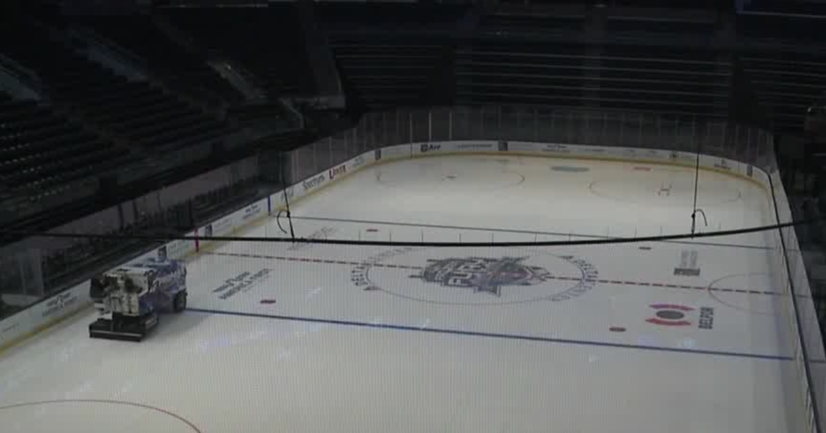 How the Delta Center transforms into a dazzling ice arena