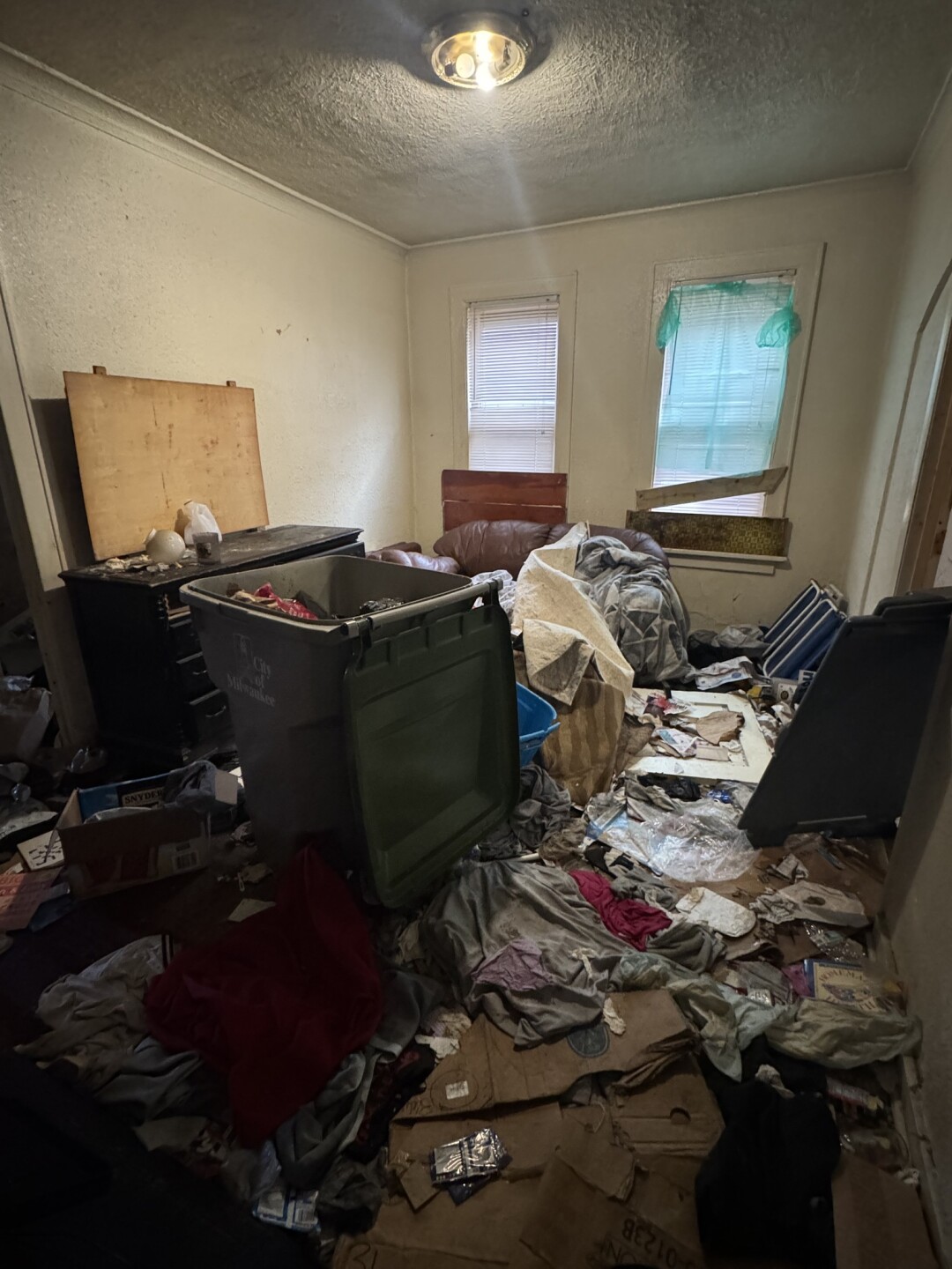 Inside the home on 2200 block of North 39th Street