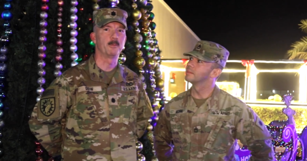 SLO Co. DA, fellow troops share holiday greetings from Kuwait - Vimarsana News