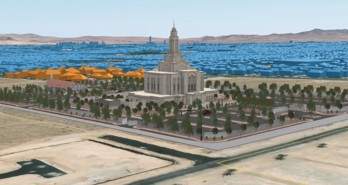 Proposed Vegas temple