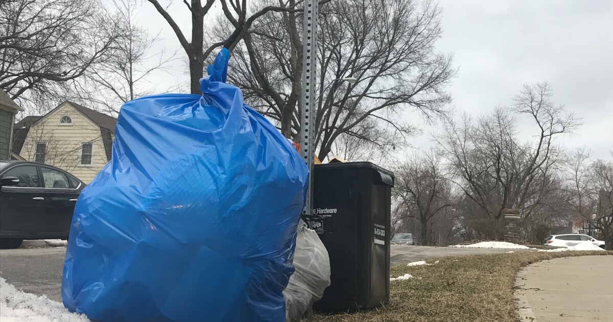 Trash collection canceled Tuesday in Kansas City, Missouri, due to cold