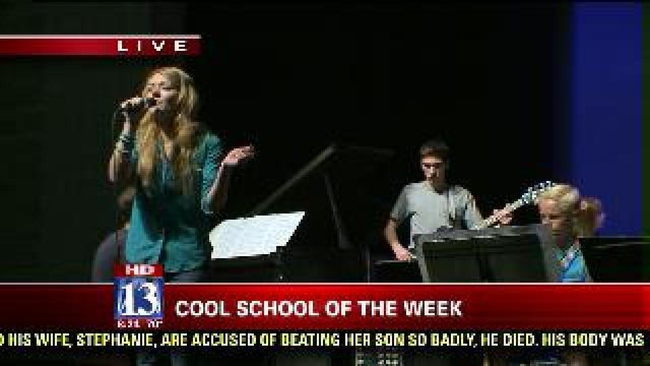 School jazz band takes the stage