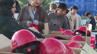 Local construction students visit active job sites for firsthand experience