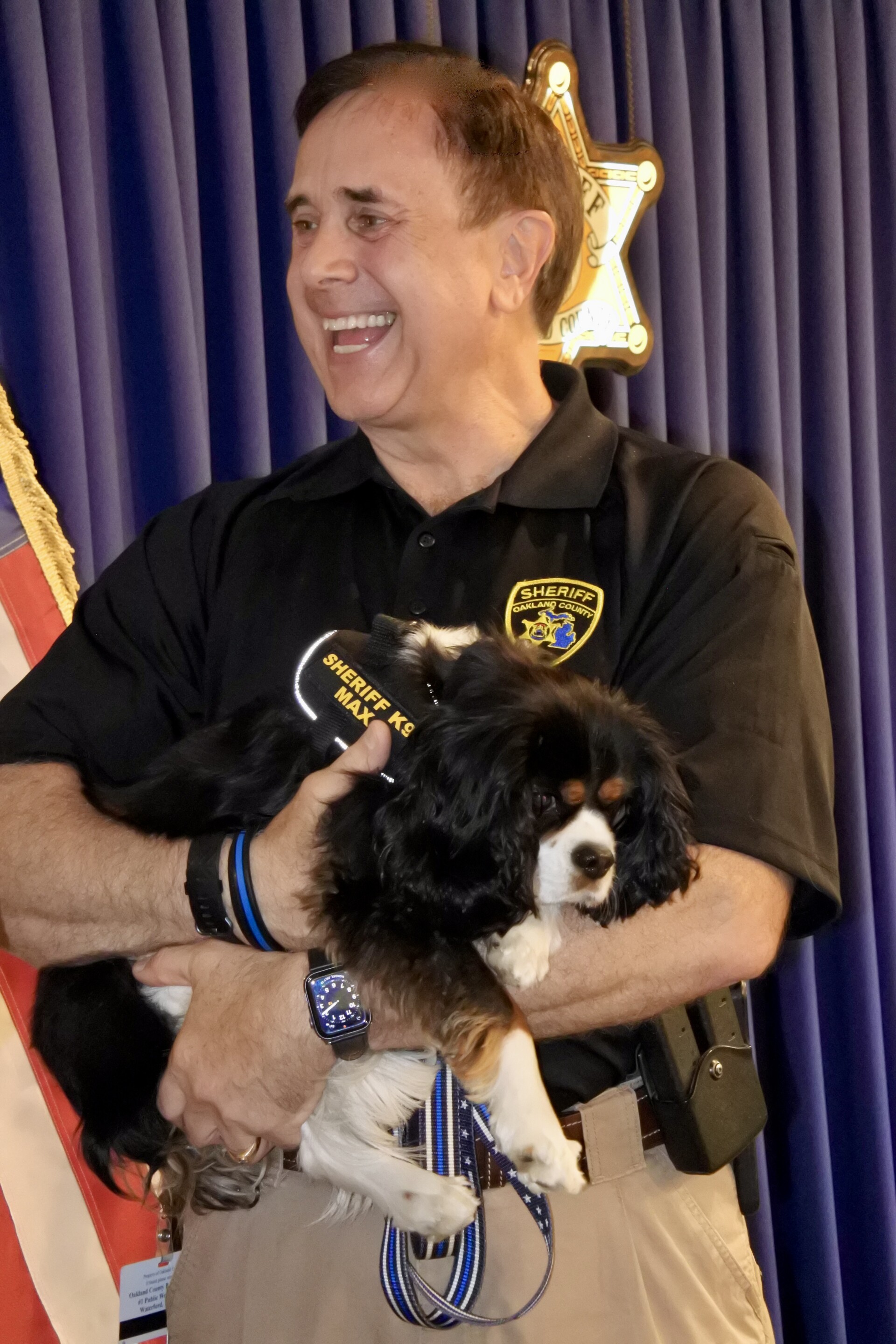 2 new puppies join the Oakland County Sheriff’s Office Comfort K9 Unit
