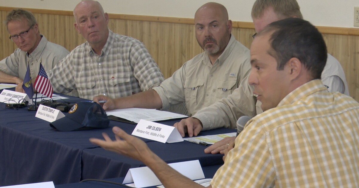 Gov. Gianforte hosts community meeting about Big Hole River trout decline - Vimarsana News