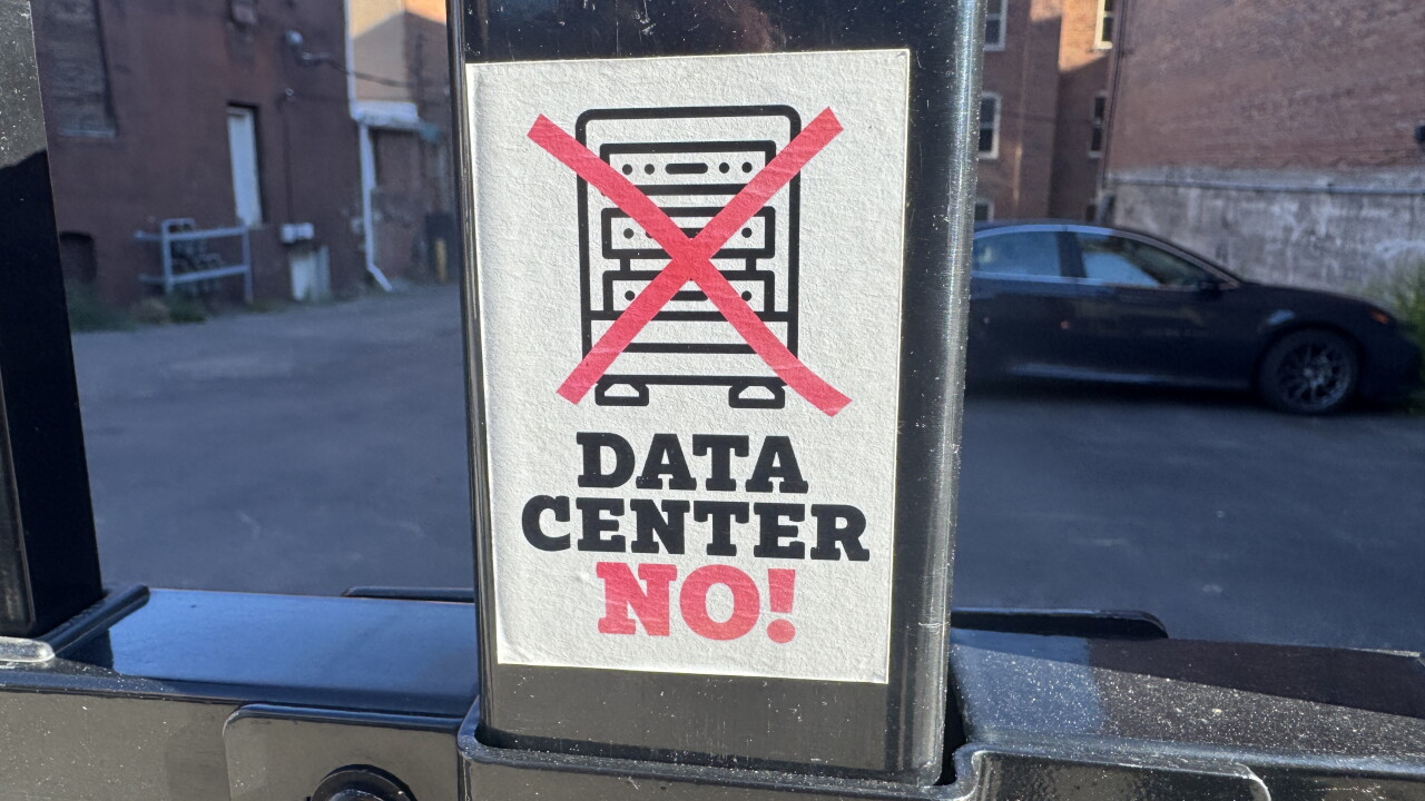 Data Center Sticker