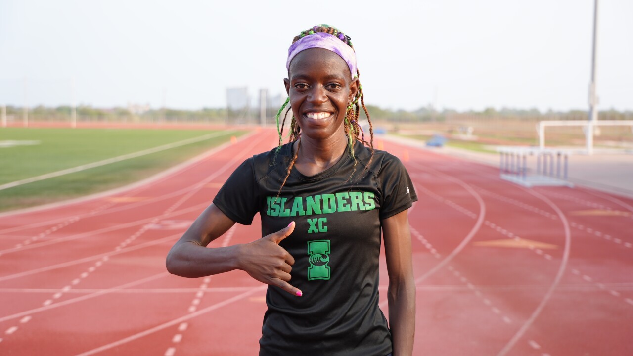 Khatevi becomes third Islander to qualify for NCAA DI Women's Cross Country Championships